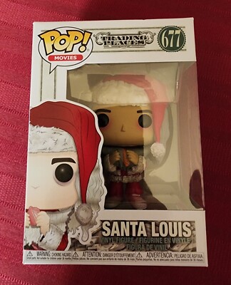 Trading Places Santa Louis Funko Movies #677 Pop! Vinyl Figure New Cut Box 