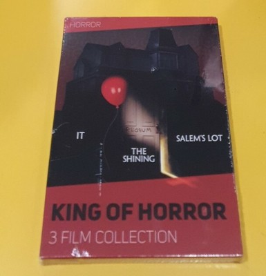 Stephen King Cofanetto 3 Film It The Shining Salem's Lot DVD NUOVO
