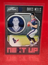 2021 Panini Playbook Football Davis Mills Next Up Rookie #NXT-DMI Houston Texans