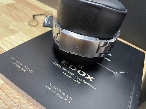 EDOX Chronorally-s 10227 3CA NBN quartz men's watch - Picture 18 of 18