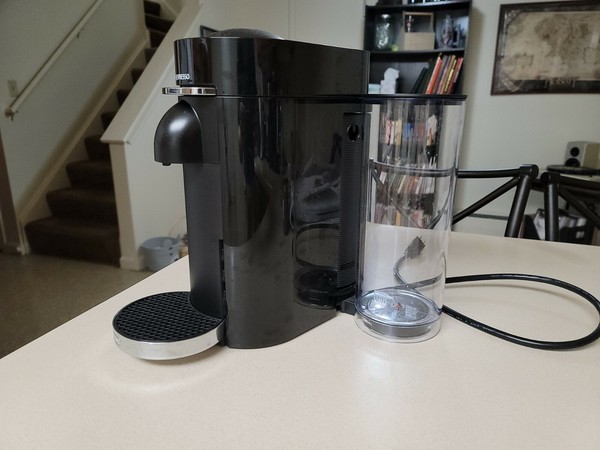 Nespresso Vertuo Plus Espresso Maker Aeroccino Combo Grey ENV150GYAE See Des. Photo Related