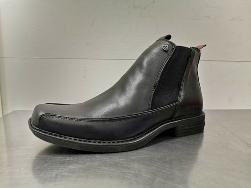 Ben Sherman Hepton Negro Cuero Botas Zapatos Varios Tamaños Nuevo en Caja |  eBay
