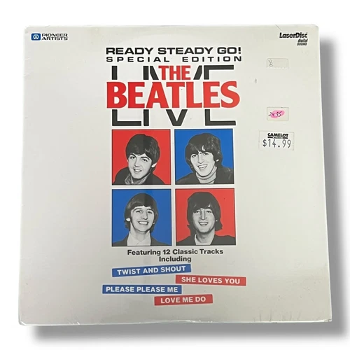 THE BEATLES LIVE  - READY STEADY GO! Laserdisc LD  [PA-95-553] New & SEALED