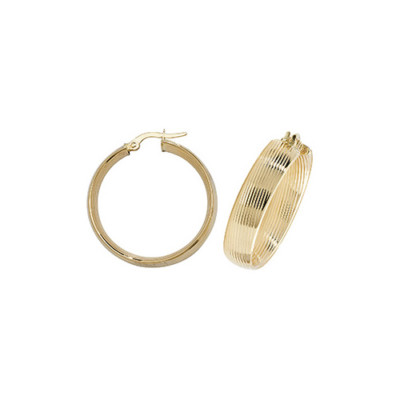 Orecchini Oro Giallo 9 Carati, Design Wishbone, Farfallina, 8x6 Mm, Regalo Donna