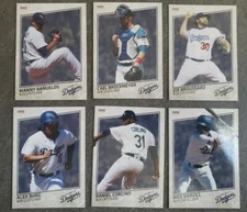 2018 Oklahoma City Dodgers SINGLE CARDS from Team Card Set - CHOOSE YOUR PLAYER