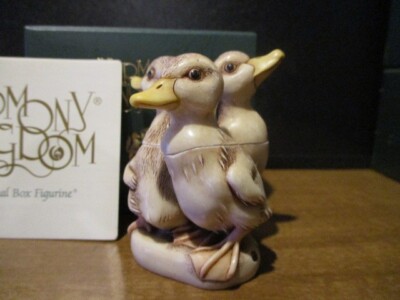 Harmony Kingdom Pal Around V2 Ducklings UK Made Box Figurine LE 150 RARE