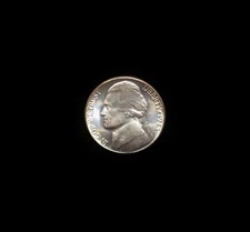 1943-P Jefferson War Nickel #CR11205