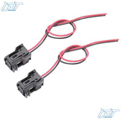 2Pc ABS Wheel Speed Sensor Connector Pigtail For Toyota Lexus Y47CX 89516-12170