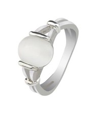 Twilight Saga Ring Bella Opals Silver Plated Fashion  Gift US 7-10
