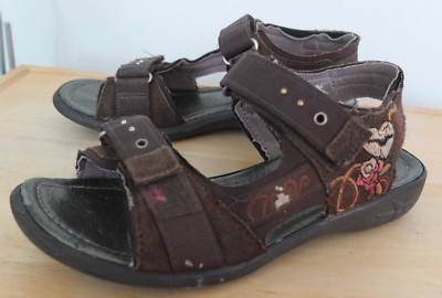 Ricosta Touch Fastener Leather Sandals Size 34 Top