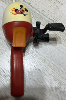Vintage Disney Mickey Mouse Fishing Pole Zebco Floating Catch Rod