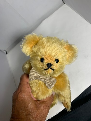 Handmade Jointed Teddy Bear by Susan K Palmer of Manchester VT - Picture 3 of 11