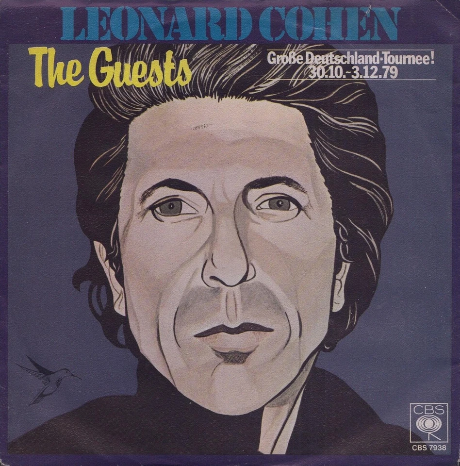 LEONARD COHEN: The Guests (´79 / rare orig. German WHITE LABEL PROMO 7") - Bild 1 von 1