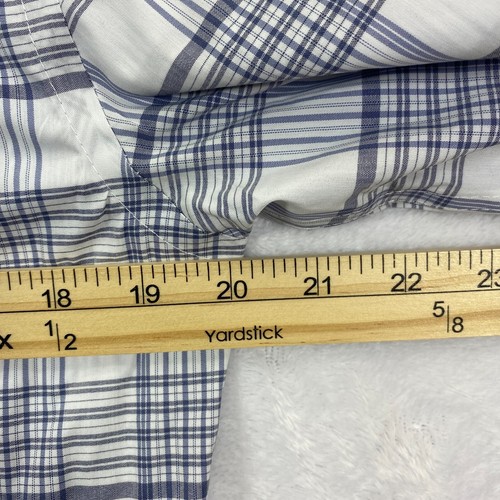 Van Heusen Men's Flex Ultra Wrinkle Free Slim Fit Stretch Shirt 14-14.5 32/33 - Picture 9 of 9