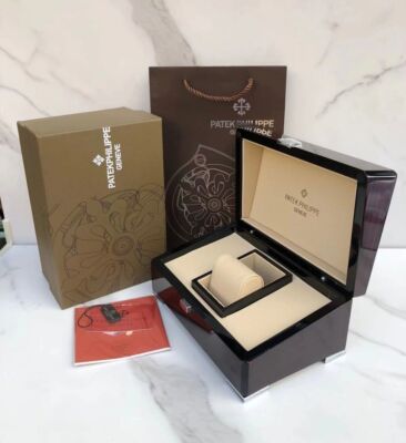 Véritable boîte de montre Patek Philippe Pour collection