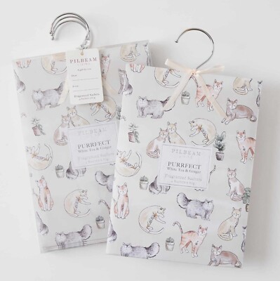 Scented hanging sachets perfume drawer linen wardrobe car gift sachet Christmas