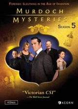 Murdoch Mysteries, Season Five - DVD By Murdoch Mysteries - VERY GOOD