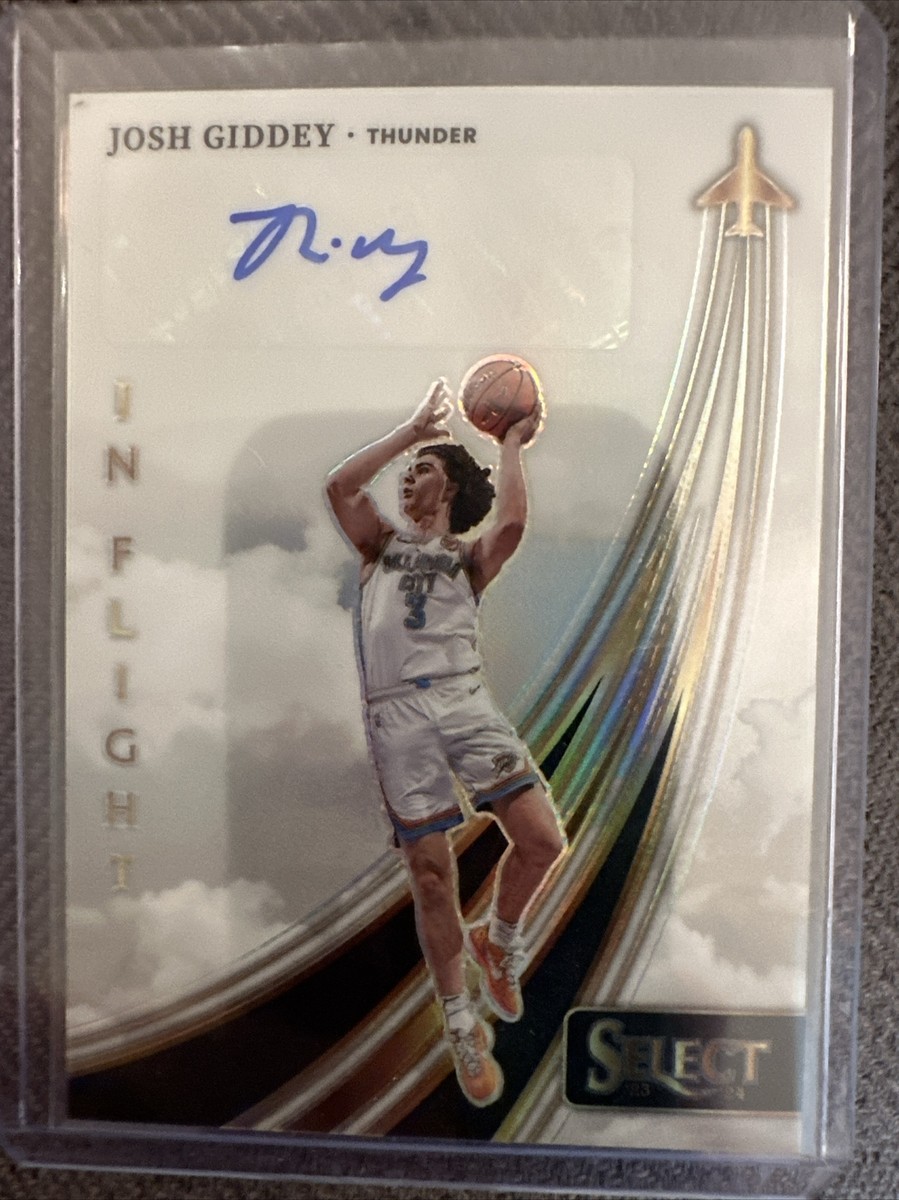 Josh Giddey RC auto /249シリ select 2021-22 Panini Select Josh Giddey Auto Rc Rookie Signatures