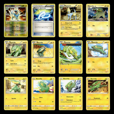 12x Manectric Lot Manectric Spirit Link Electrike 11.0 Platinum Pokemon Cards