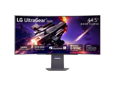 LG 45GS95QE Ultragear OLED Curved Gaming Monitor 45-Inch LG 45GS95QE Ultragear OLED Curved Gaming Monitor 45-Inch