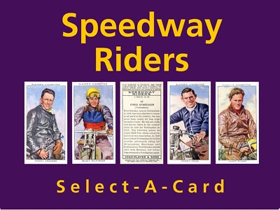 Player's SPEEDWAY RIDERS - Select - A - Card