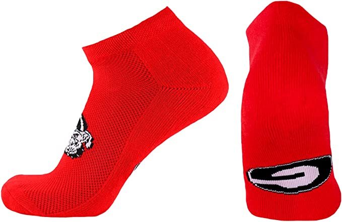 NCAA No Show Socks One Size Fits All Comfortable Design-image