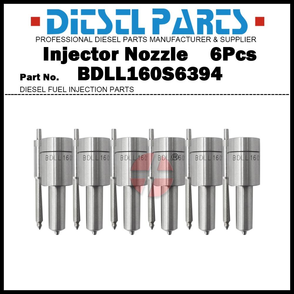 6x Fuel Injector Nozzle 5621206​ BDLL160S6394 for BEDFORD TK