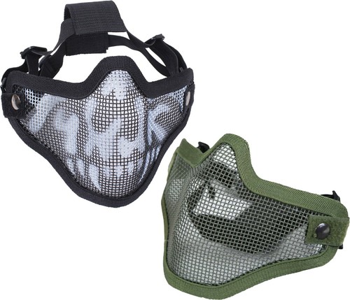 Bravo Tac Gear Strike Steel Half Face Mask Airsoft Paintball Protection - 第 1/5 張圖片