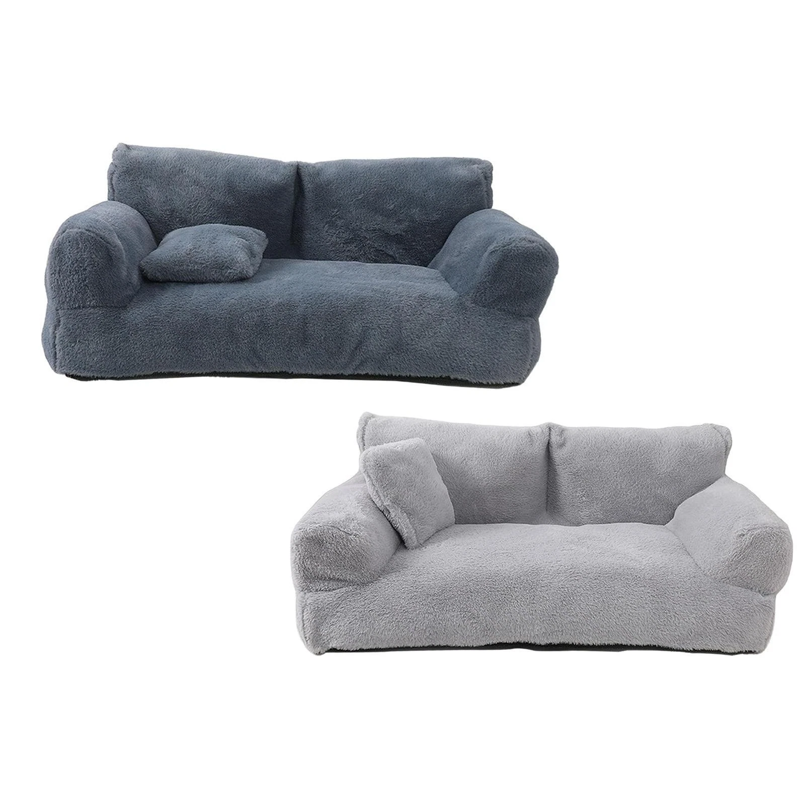 Pet Sofa Bed Pet Couch Soft All Seasons Pet Furniture Rectangle Versatile Anti