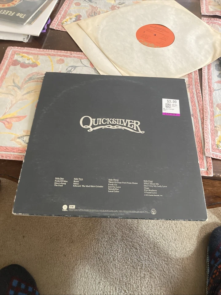 Quicksilver Messenger Service: Anthology, Capitol SVBB-11165, 1973, 2 LP, EX - Image 2 of 4