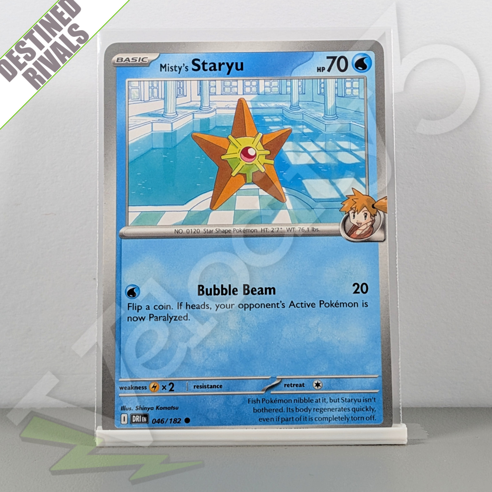 Pokemon TCG Card - Misty's Staryu 46/182 Common | Destined Rivals (2025) DRI