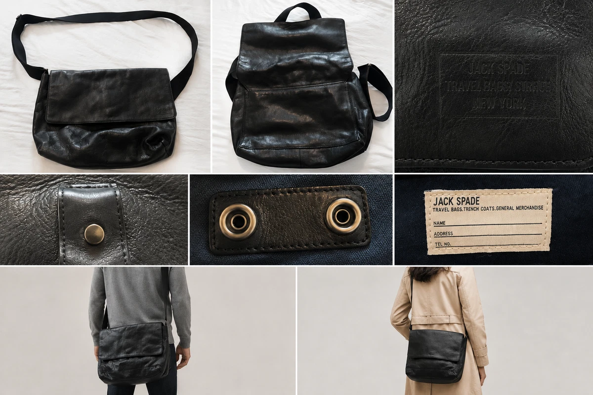 Jack Spade Messenger Bag for sale | eBay