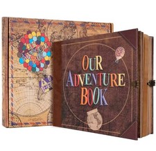 Our Adventure Book Scrapbook Retro Album