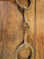 Vintage snaffle Horse Bit Heavy weight 5 1/2 in mouthpiece Sweetiron