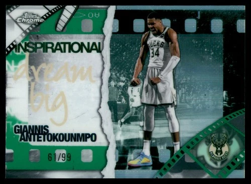 2025 Topps Chrome Giannis Antetokounmpo Base (RAW)
