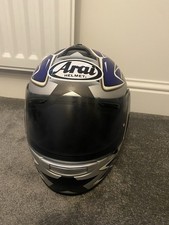 Arai Chaser Crash Helmet Medium Size Used Good Condition