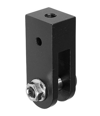 The Light Source MBAT-TRH.375B 3/8 Threaded Rod Hanger for Mega-Batten Clamp Blk