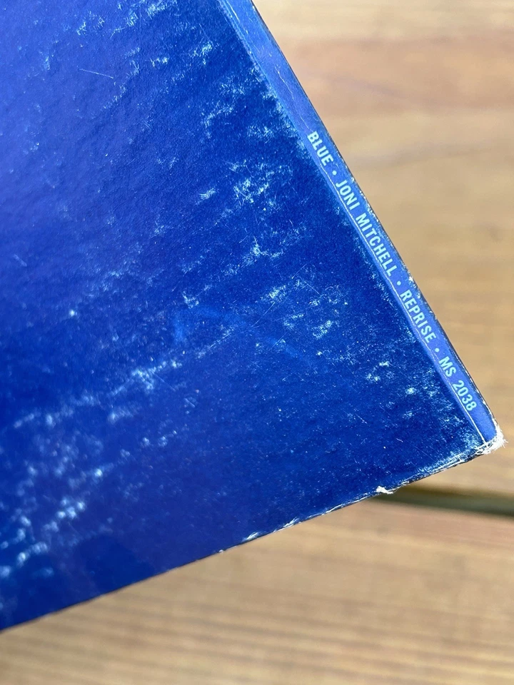 Joni Mitchell Blue Used Vinyl LP Jacksonville Press Misprint 1977 MS 2038 VG/VG+ - Image 4 of 4