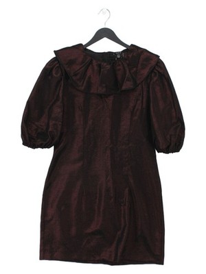 Aligne Mini Dress UK14 in Brown