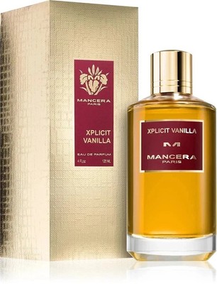 Mancera Xplicit Vanilla Eau De Parfum Spray Unisex 4.0 Oz / 120 ml Unisex