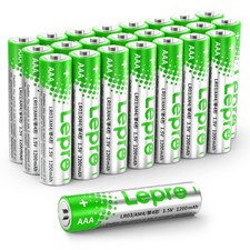 AAA Alkaline Batteries 24 Pack 1200mAh Triple A Battery with Anti Leakage