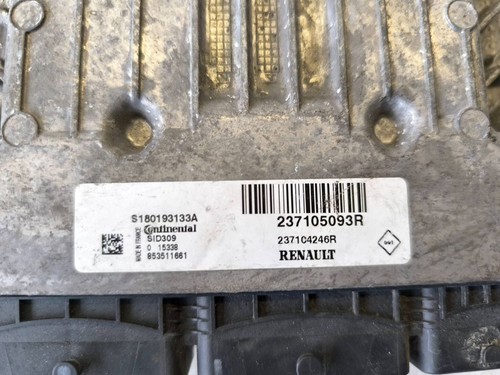 Opel Movano B 2015 engine ECU kit and lock set S180193133A UTG15046 - Picture 6 of 7