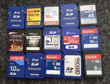 SD Card Lot 15 
