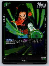 Android 17 FB03-059 R Raging Roar Dragon Ball Super Holo Near Mint