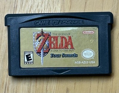 The Legend of Zelda: A Link to the Past / Four Swords GBA Cartridge *Tested*
