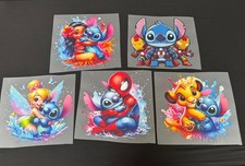 STAMPE DTF DISNEY TRASFERIMENTO SUBLIMAZIONE PERSONALIZZATO STAMPA PRINT