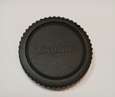 Canon EOS Camera Body Cap Rear Cover Genuine Black Plastic Made In Japan