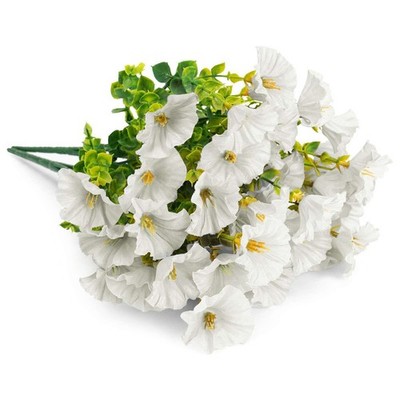 Artificial Flowers Bundles Outdoor UV Resistant Fake Flowers Plants Home Decor