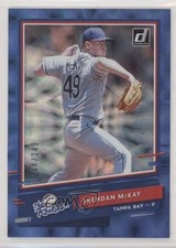 2020 Panini Donruss The Rookies Blue 244/249 Brendan McKay #R-7 00gy