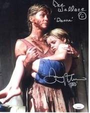Dee Wallace & Danny Pintauro signed 8x10 Photo Donna Tad Trenton Cujo JSA